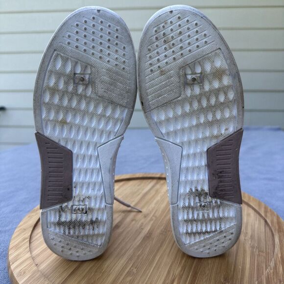 Danskin Honor Lace Up Sneakers Knit Stretch Walking Shoes Womens Size 7 Tan - Picture 8 of 10